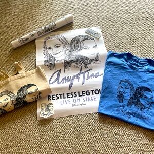 Amy Poehler & Tina Fey Restless Legs Tour Swag Set